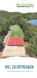 Flyer vom Jugendbildungszentrum Blossin
